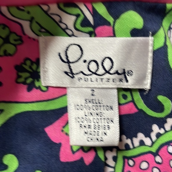 🌸pink Lilly Pulitzer trench coat 🧥 - Picture 5 of 12